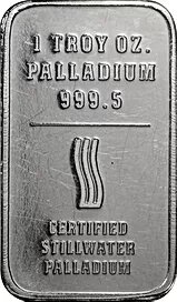 Palladium Bar 1 oz - Vaultusgold